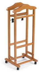 Wieszak do sypialni ARREDAMENTI MIXER  Brązowy stojak 105x46 cm