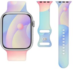 Zaxer Pasek Silikonowy do Smart Watch 22mm KOLOROWY / WIELOBARWNY