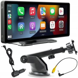 QIKtech Radio Samochodowe Bluetooth Android Auto CarPlay 9,3" USB SD AUX