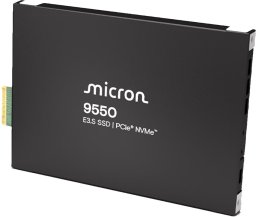 Micron 9550 PRO - SSD - Enterprise, Read Intensive - verschlusselt - 15.36 TB - intern - E3.S (E3.S) - PCI Express 5.0 x4 (NVMe) - 256-Bit-AES - TCG Opal Encryption 2.0, Self-Encrypting Drive (SED) - TAA-konform