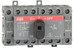 ABB Omskifter 40A 1-0-2 4polet OT40F4C (1 STK.)
