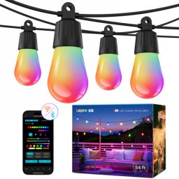 Nanoleaf Lepro 15M ZB1 AI Outdoor String Lights - inteligentne wielokolorowe lampki zewnętrzne (15 metrów) (ZB1-15-EU)
