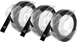 Pelikan Schriftband 91201 für DYMO schwarz auf weiß kompatibel