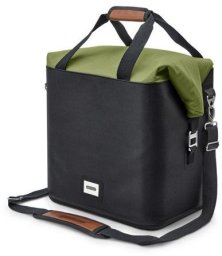 BB-Cooler bag, czarny/kolor mchu, NEW