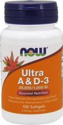  NOW Foods NOW Foods Ultra A&D 25000/1000 100 kaps. - NOW/359