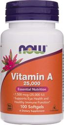  NOW Foods NOW Foods Vitamin A 25000IU 100 kaps. - NOW/181
