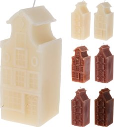ŚWIECA DOM 16cm mix wzór DESIGN