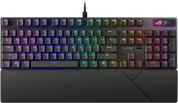 ASUS ROG Strix Scope II, 96%, Wired, RF Wireless + USB, Mechanical, RGB LED, Black