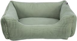 Trixie TRIXIE Marley, Bolster pet bed, Indoor, Dog, Green, Rectangular, Monochromatic