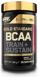  Optimum Nutrition Gold Standard BCAA [Train + Sustain] Pomarańcz-malina 266g
