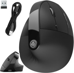Mysz JLab Audio JBUDS ERGONOMIC Pionowa Czarny (IEUMJBERGORBLK82)