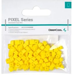Deepcool DeepCool PIXEL, Universal, Other, Rubber, Yellow, 9.8 g, 100 pc(s)