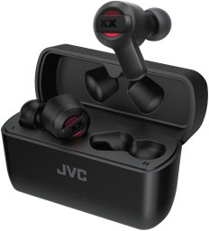 Słuchawki JVC XX Deep Bass Wireless Earbuds Black, True Wireless Stereo (TWS), 20 - 20000 Hz, Calls/Music, 8.8 g, Headset, Black, Red