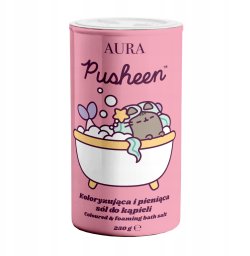 PUSHEEN_Koloryzująca i pienmiąca sól do kąpieli 250g