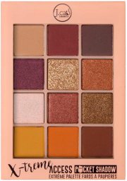 J.CAT BEAUTY_X-Treme Access Pocket Shadow paleta cieni do oczu 102 Walk Of Stardom 10g