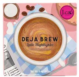 Joko J.CAT BEAUTY Deja Brew Latte Highlighter rozświetlacz kremowy do twarzy i ciała 101 Kawa Elevation 5,6g