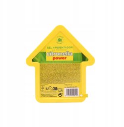 LA CASA DE LOS AROMAS_Citronella Power odświeżacz w żelu o zapachu Trawy Cytrynowej 100g