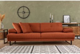 Sofa-lova Asir Mustang, oranžinė