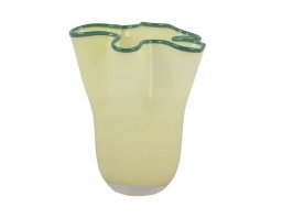 Wazon szklany RUFFLES, 22 cm
