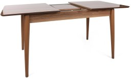 Valgomojo stalas Asir Lotus - 1123, rudas