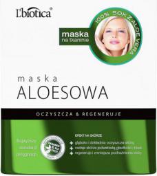  Lbiotica  Maska aloesowa - Oczyszcza i regeneruje 8ml
