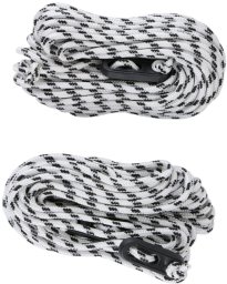 LINKA TURYSTYCZNA NACIĄG DO NAMIOTÓW 2SZT 10 M CAMP ACTIVE CZARNO BIAŁA