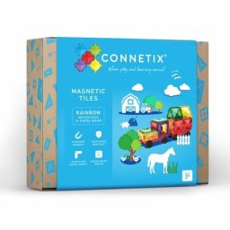 Teka CONNETIX Rainbow Motion Pack 24 el magnetyczne klocki samochody 3+