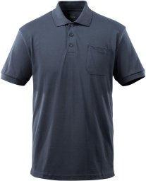 MASCOT 51586-968-010, Shirt, Man, Navy, XL, Cotton, Polyester, 5%
