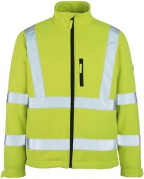 MASCOT 08005-159-17, Jacket, Man, White, Yellow, L, Polyester, 265 g/m²