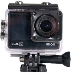 Nilox DUAL S, 4K Ultra HD, CMOS, 13 MP, 60 fps, 1050 mAh, 68 g