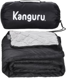 KANGURU Picnic Fluffi Tæppe 140 x 170 cm