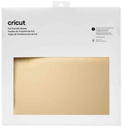 Cricut Transfer Foil Sheets 30x30cm 8 sheets (Gold)