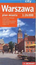 Warszawa. Plan miasta 1:26 000
