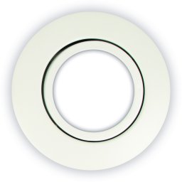 Frontring Luna QI Ø88 hvid