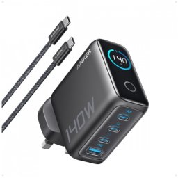 Ładowarka Anker Charger 140W 4-Port w/ USB-C Cable White