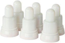 Lampki choinkowe Duni Ekstra LED światło, 7cm, Ø4cm, wielokolorowy i ciepły biały, zestaw 6 szt.