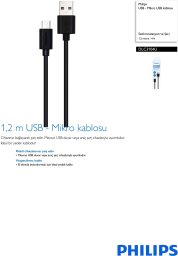 Kabel USB Eaton USB-A - microUSB 1.2 m Czarny (36823)