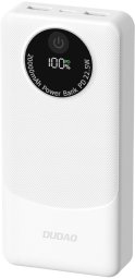 Dudao K12 powerbank 10000mAh 22.5 Watt Hvid