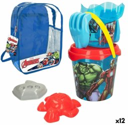 Zestaw zabawek plażowych The Avengers  18 cm polipropylen (12 Sztuk)