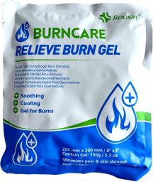 Tzmo Opatrunek hydrożelowy na oparzenia 20x20cm BurnCare