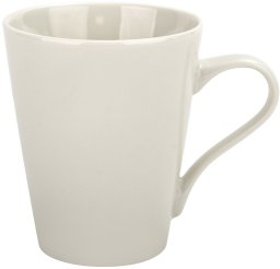 Kubek ceramiczny 280 ml Skos kremowy