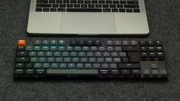 Keychron K1v6 RGB Aluminium Hot Swap QMK Keychron Low Profile 2.0 Red