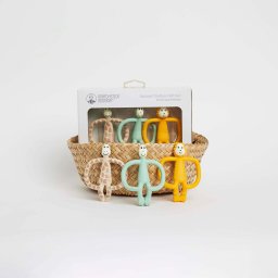 Matchstick Monkey Matchstick Monkey Animal Teether Gift Set