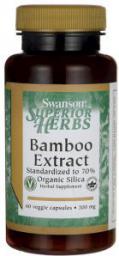  Swanson Bamboo ekstrakt 60 kaps.
