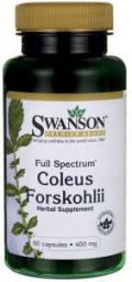  Swanson FS Coleus Forskohlii 400mg 60 kaps.