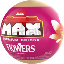 MAX GARDEN Bricks set in capsule Long Flowers