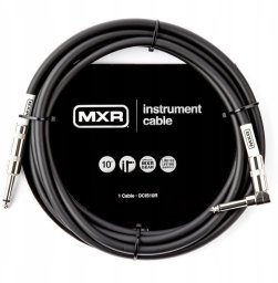 MXR Standard instrument cable with angle connector 3m, black