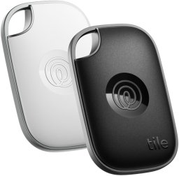 Tile Pro 2024 Locator, 2-pack, black and white