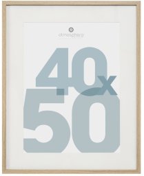 FRAME PHOTO MANU WOOD 40X50CM