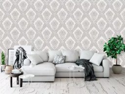 Vipro Group WALLPAPER 523049 SILVER LEAVES (12)